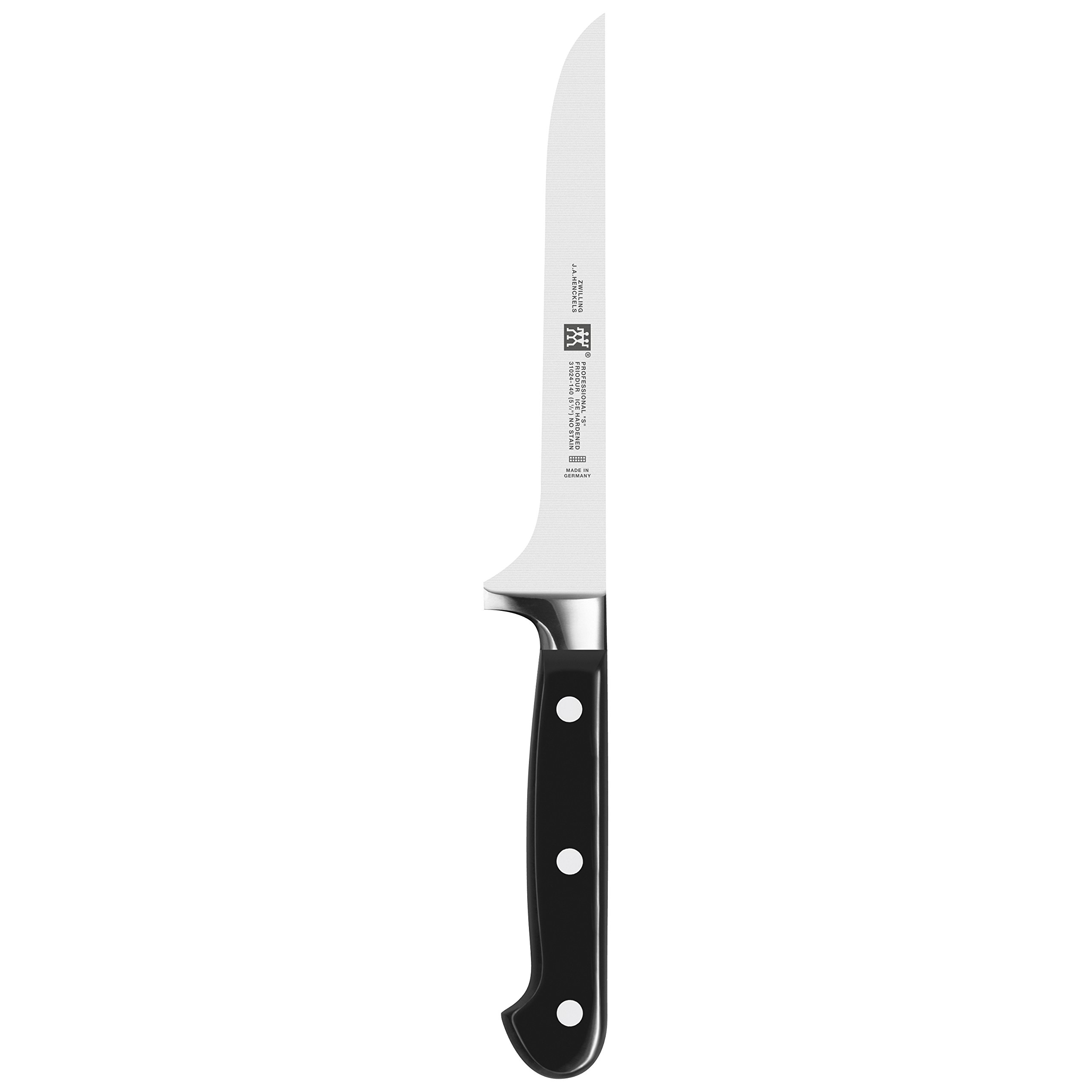 Version 1.0.0 ZWILLING Professional S Cuchillo de deshuesado flexible alemán afilado de 5.5 pulgadas, fabricado en una fábrica alemana