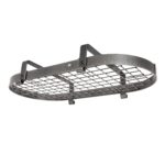 Estante ovalado para ollas de techo bajo Enclume Premier PR12wg HS acero martillado organizador cocina