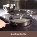 Sartén de Cocina All-Clad 6108SS 11644611026 Copper Core Núcleo de Cobre 5 Capas Acero Inoxidable