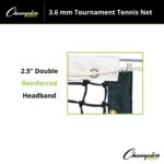 Champion Sports Red de tenis para torneo de 0.142 in