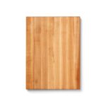 Tabla para Picar de Madera John Boos R03 Bloque de Carnicero Rectangular de Arce Reversible 20 x 15 Pulgadas Grosor de 1