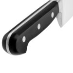 ZWILLING J.A. Henckels Cuchillo Santoku profesional "S", acanalado, 7", Negro 31120-183