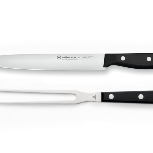 WÜSTHOF Gourmet - Juego de cuchillos para tallar (2 unidades), color negro Wusthof 1125060207