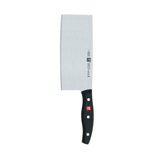 Cuchillo de Carnicero Chino ZWILLING TWIN Signature 30795-183 7 Pulgadas Acero Inoxidable Negro