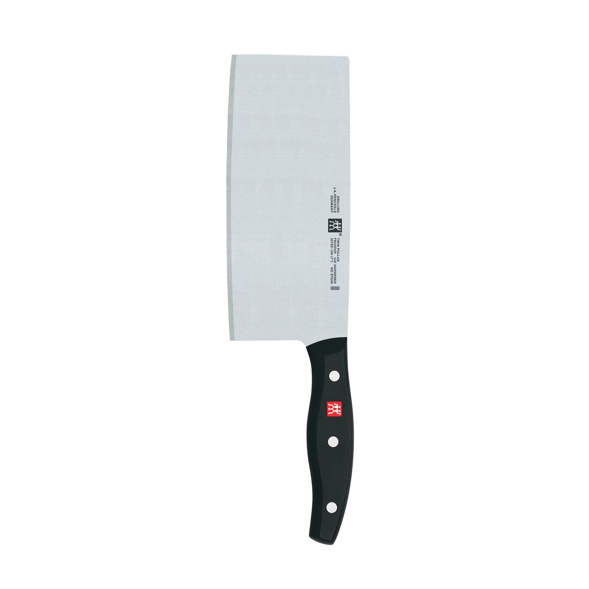 Version 1.0.0 Cuchillo de Carnicero Chino ZWILLING TWIN Signature 30795-183 7 Pulgadas Acero Inoxidable Negro