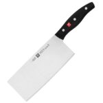 Cuchillo de Carnicero Chino ZWILLING TWIN Signature 30795-183 7 Pulgadas Acero Inoxidable Negro