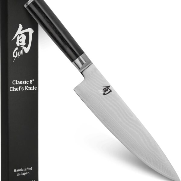 Cuchillo para Chef de Cocina Kai Shun DM0706 Clásico 8 Pulgadas Negro