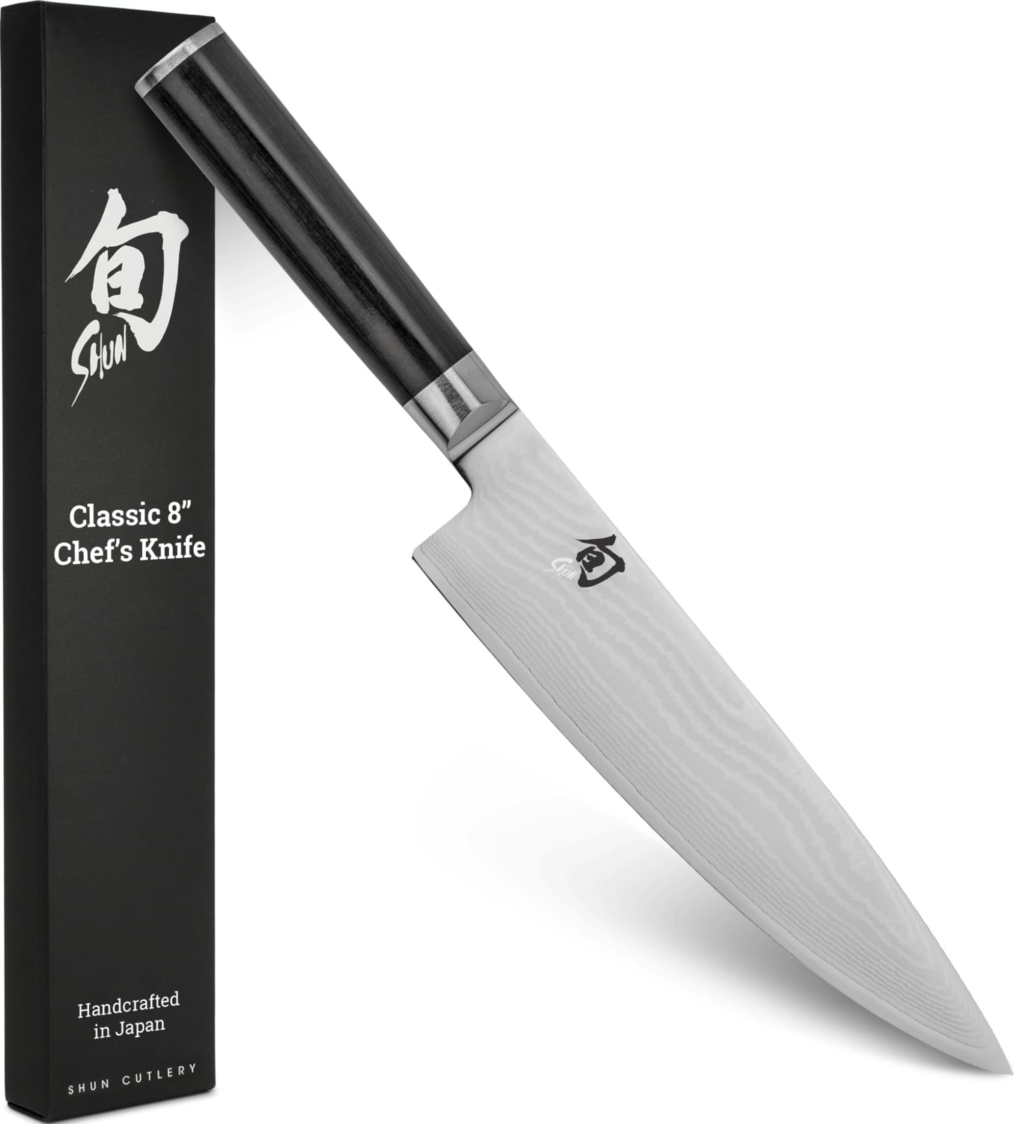 Version 1.0.0 Cuchillo para Chef de Cocina Kai Shun DM0706 Clásico 8 Pulgadas Negro