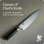 Cuchillo para Chef de Cocina Kai Shun DM0706 Clásico 8 Pulgadas Negro