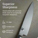 Cuchillo para Chef de Cocina Kai Shun DM0706 Clásico 8 Pulgadas Negro