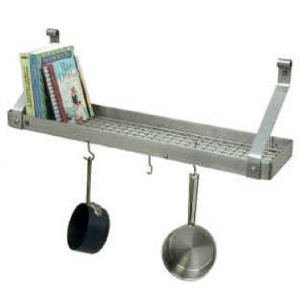 Version 1.0.0 Estantería para ollas de acero inoxidable Enclume Premier PR8A SS 36 pulgadas profunda para cocina