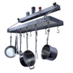 Estantería de pared con estante Enclume PR8C HS acero martillado para cocina