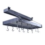 Estantería de pared con estante Enclume PR8C HS acero martillado para cocina