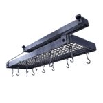 Estantería de pared con estante Enclume PR8C HS acero martillado para cocina