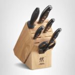 ZWILLING Twin Signature - Juego de cuchillos alemanes de 11 piezas con bloque, afilado para afeitar, fabricado en una fá