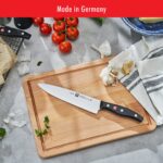 ZWILLING Twin Signature - Juego de cuchillos alemanes de 11 piezas con bloque, afilado para afeitar, fabricado en una fá