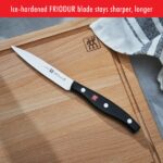 ZWILLING Twin Signature - Juego de cuchillos alemanes de 11 piezas con bloque, afilado para afeitar, fabricado en una fá