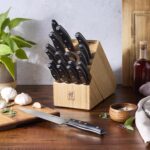 ZWILLING Twin Signature - Juego de cuchillos alemanes de 19 piezas con bloque, fabricado en una fábrica alemana propieda