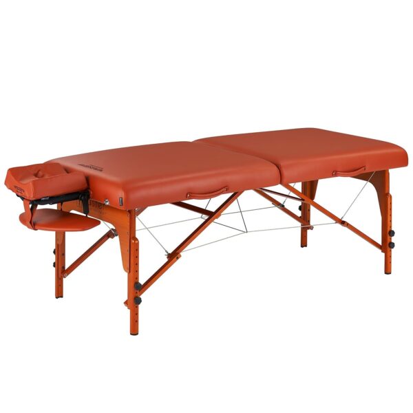 Master Massage Santana Pro - Mesa de masaje portátil de 31 pulgadas, amortiguación de espuma viscoelástica, paneles de p