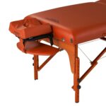 Master Massage Santana Pro - Mesa de masaje portátil de 31 pulgadas, amortiguación de espuma viscoelástica, paneles de p
