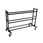 BSN Carrito de bolas monstruo deportivo, 49 pulgadas de largo x 20 pulgadas de profundidad x 30.5 pulgadas de alto.