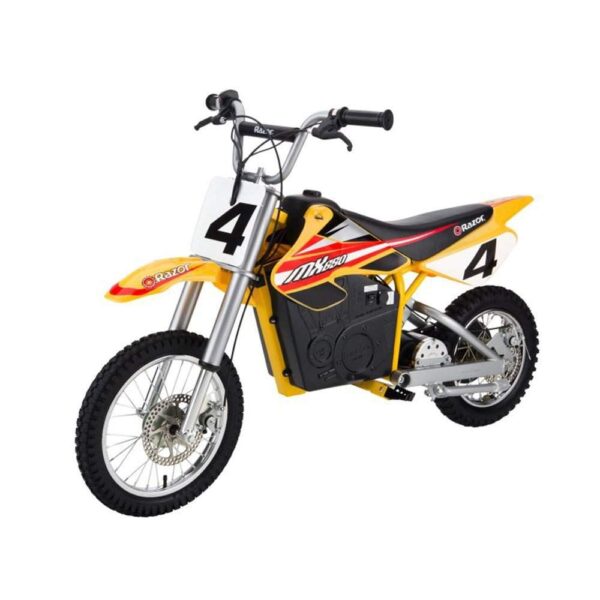 Motocicleta eléctrica de motocross Rocket MX650 de Razor