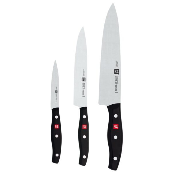 ZWILLING Twin Signature - Juego de cuchillos de inicio de 3 piezas