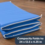 Children's Factory Tough Duty Toddler Nap Mats, 1 inch Thick Toddler Sleeping Mats for Preschools and Daycares, Comforta