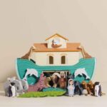 Le Toy Van - Juguete educativo de juego de rol de arca de madera para jugar de simulación | Adecuado para un niño o una