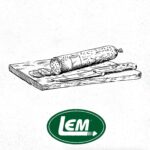 LEM Products MightyBite Mezclador de carne manual de 20 libras de capacidad, en acero inoxidable, solo manual 654