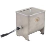 LEM Products MightyBite Mezclador de carne manual de 20 libras de capacidad, en acero inoxidable, solo manual 654