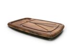 Ironwood Gourmet Kansas City - Tabla de tallar grande con canales de jugo, 22 x 15 x 2.5 pulgadas, madera de acacia 2810