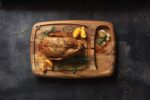 Ironwood Gourmet Kansas City - Tabla de tallar grande con canales de jugo, 22 x 15 x 2.5 pulgadas, madera de acacia 2810
