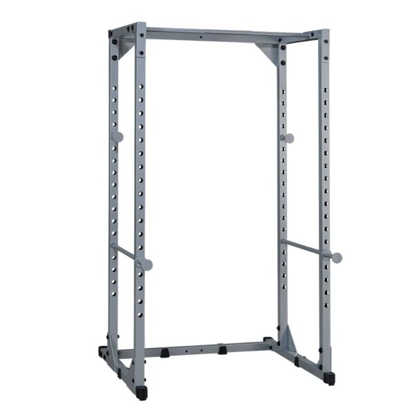 Body-Solid Powerline - Soporte de potencia ajustable, marco de acero resistente de entrenamiento de fuerza de 18 niveles