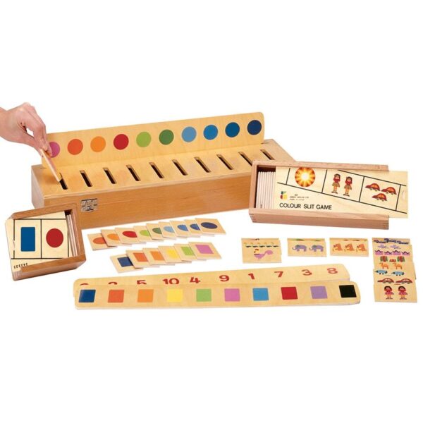 Constructive Playthings Combo de caja de clasificación para color y conteo para niños
