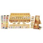 Constructive Playthings Combo de caja de clasificación para color y conteo para niños