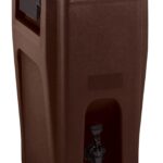 Contenedor de bebidas isotérmico Cambro UC500UC500131 780305 Ultra Camtainer plástico aislado 5.25 galones marrón oscuro