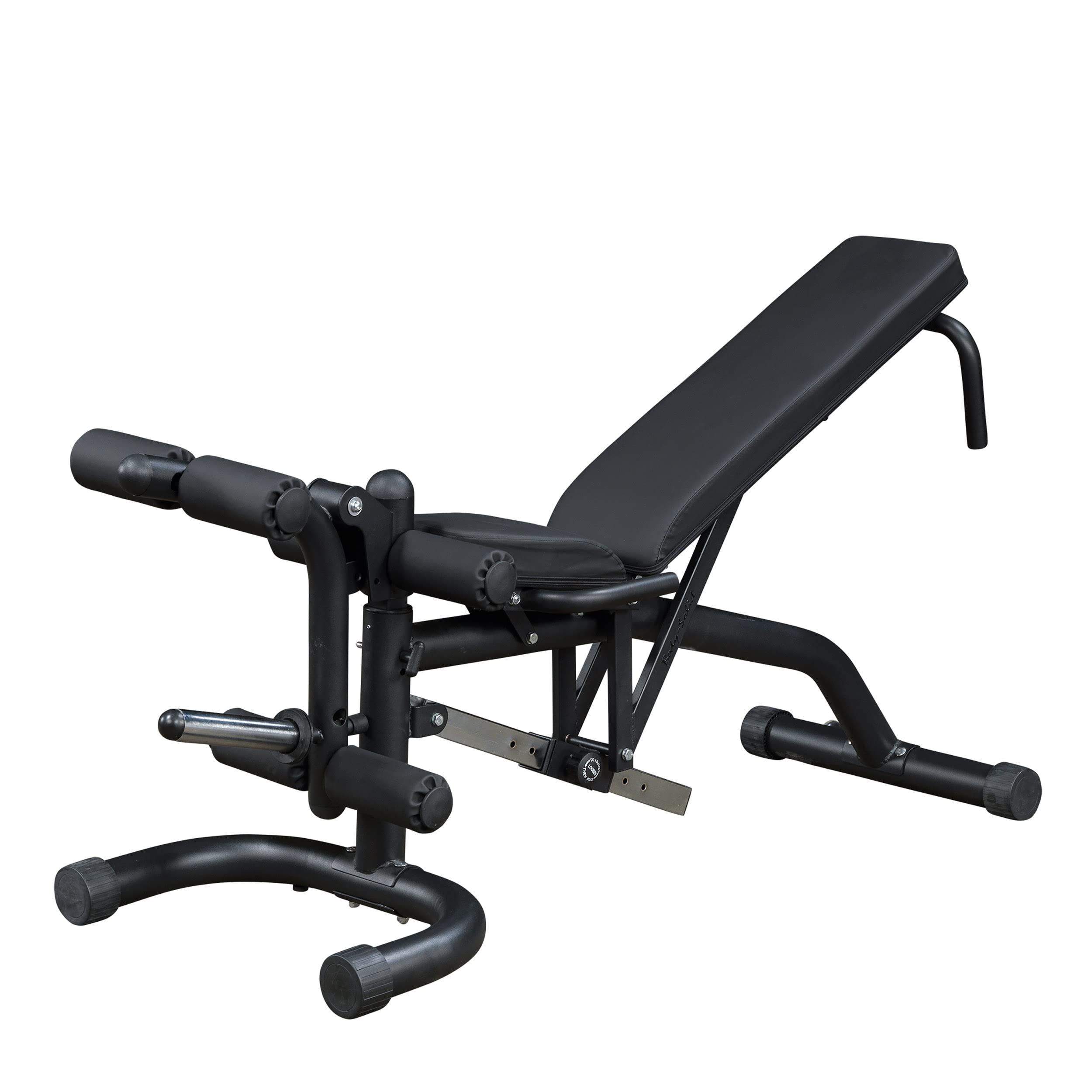 Version 1.0.0 Body-Solid Banco de pesas ajustable con múltiples ángulos para gimnasio doméstico y comercial (FID46), banco plano, incl