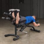 Body-Solid Banco de pesas ajustable con múltiples ángulos para gimnasio doméstico y comercial (FID46), banco plano, incl