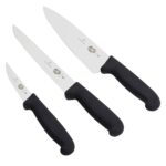 Victorinox, cubertería para chefs, 3 unidades, 8 pulgadas, Negro 5.1053.3-X3
