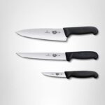 Victorinox, cubertería para chefs, 3 unidades, 8 pulgadas, Negro 5.1053.3-X3