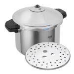 Olla de presión express Kuhn Rikon Duromatic 30333 acero inoxidable plateada 5 Litros