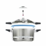 Olla de presión express Kuhn Rikon Duromatic 30333 acero inoxidable plateada 5 Litros