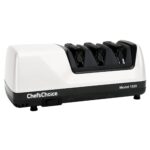 Afilador de cuchillos eléctrico profesional Chefs Choice 0115200 de 3 etapas para hojas de 15 y 20 grados rectas y denta