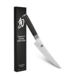 Shun Cuchillo clásico para deshuesar y filetear de 6 pulgadas, se desliza fácilmente a través de carne y pescado, autént