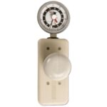 Baseline Dinamómetro hidráulico analógico de muñeca 12-0250, capacidad de 500 libras