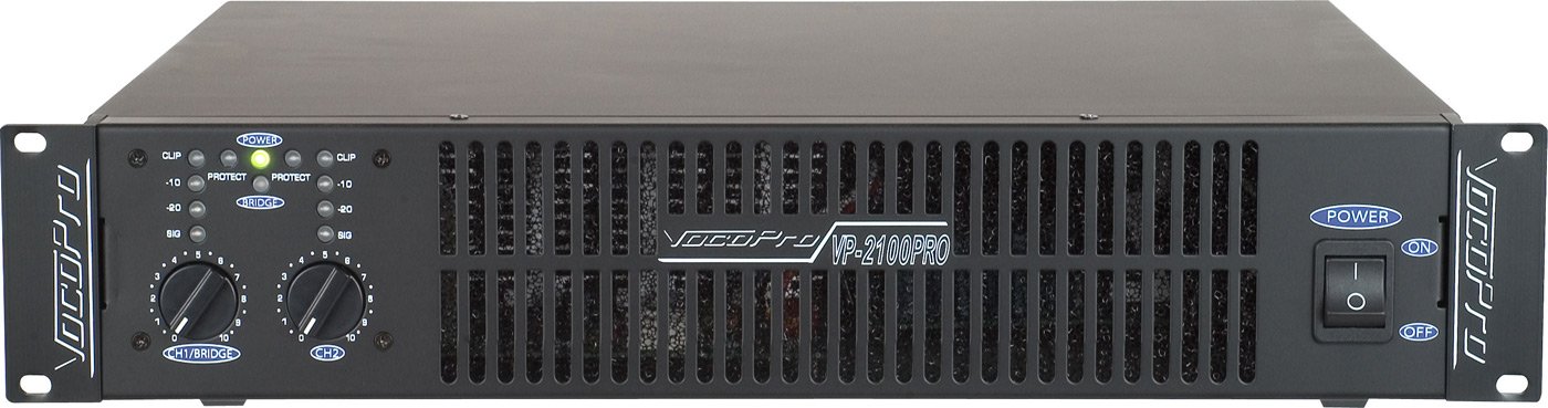 VocoPro Amplificador de potencia de conmutación digital profesional VP-2100 PRO 2000W