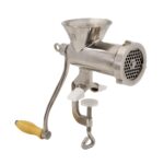 LEM Products - Picadora a mano de acero inoxidable con pinzas para fijar n° 10