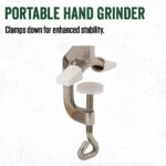 LEM Products - Picadora a mano de acero inoxidable con pinzas para fijar n° 10