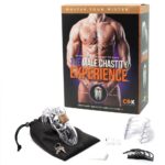 Dispositivo de castidad masculina transparente, modelo CB-3000